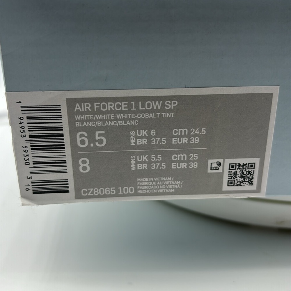 NOCTA x Air Force 1 Low 'Certified Lover Boy' size 6.5 men’s 8 women’s BRAND NEW - Picture 7 of 8